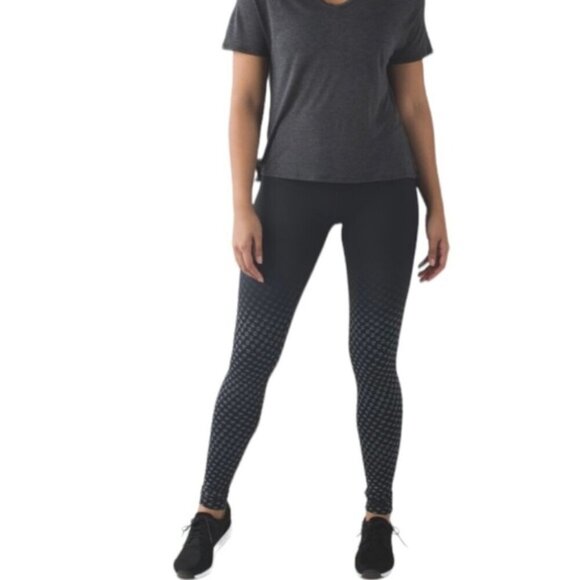 Lululemon Wunder Under Pant III *Full-On LuonDeep Dive Dip Slate Black size 4 - Picture 2 of 11